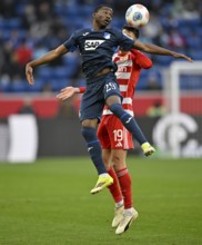 Bazoumana Toure TSG 1899 Hoffenheim (29) v Janik Haberer 1. FC Union Berlin FCU (19) Football,