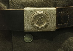 Uniform of the Kasernierte Volkspolizei KVP, later the National People's Army NVA with GDR coat of