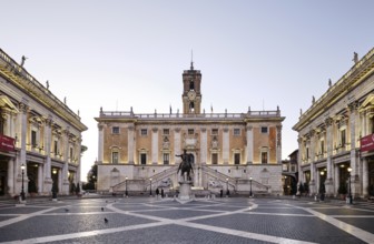 Palazzo Nuovo, Senators' Palace (Palazzo Senatorio), Conservators' Palace (Palazzo dei