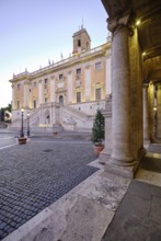 Senatorial Palace (Palazzo Senatorio), Piazza del Campidoglio on the Capitoline Hill, Capitoline
