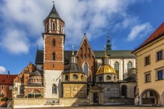 Castle and Cathedral, Wawel Castle, Wawel Castle, former center of Polish monarchy, founded around