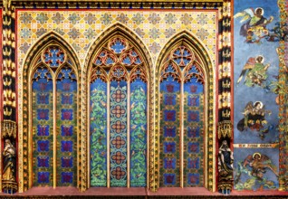 St. Mary's Church, 14th century, Krakow, Poland