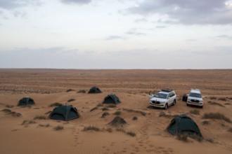 Camping in the desert, Oman