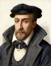 Gaspard II de Coligny, Comte de Coligny, 1519 - 1572, a French Huguenot leader
