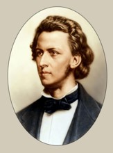Frédéric François Chopin, 1810 – 1849, Polish composer