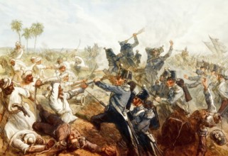 The Battle of Ferozeshah, First Anglo-Sikh War, 1845