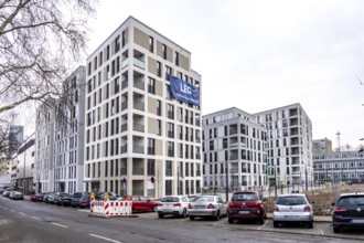 Newly completed apartments, 2026, LEG, in the southern quarter of Essen, so-called Literatur