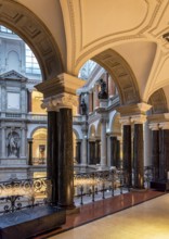 Interior design at the Museum of Communication on Leipziger Straße in Berlin Mitte, Classicism,