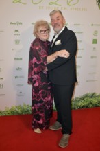 Iris Abel and Uwe Abel (farmer sucht Frau) at the 8th jungle party for the start of the RTL show