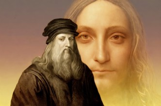 Leonardo da Vinci, 1452 - 1519, Italian painter, sculptor, architect and engineer, the painting