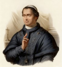 Pope Pius IX, 1792 - 1878, Giovanni Maria Mastai-Ferretti, digitally edited