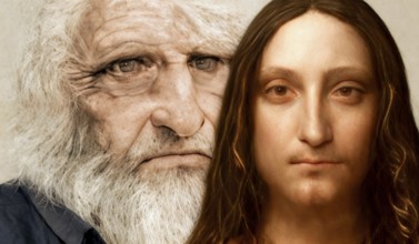 Leonardo da Vinci, 1452 - 1519, Italian painter, sculptor, architect and engineer, the painting