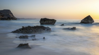 Sunrise at Fazayah Beach, Mughsayl, Oman