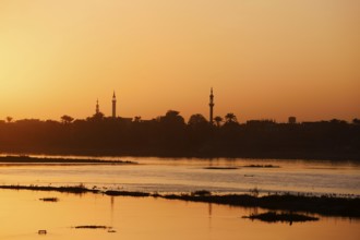 Sunset on the Nile, Luxor, Egypt