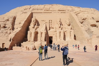 Ramesses II Great Temple, Abu Simbel Temple, UNESCO World Heritage Site, Nubia, Egypt