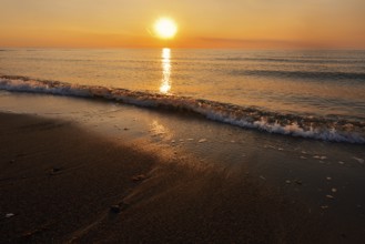 Sunrise on the Baltic Sea, Ostholstein, Germany