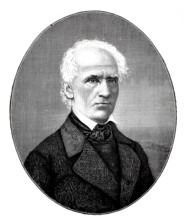 Peter Joseph Büscher, teacher, born around 1814, authentic, digitally restored reproduction from a