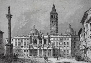 The church of Santa Maria Maggiore, also Santa Maria della Neve, Santa Maria ad Praesepe or