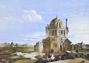 Chah-Khodah-Bendeh, Sultan Muhammad Chodabande, oil mausoleum, dome of Soltaniyeh, is one of the