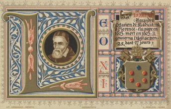 Leo XI (born 2 June 1535 in Florence, died 27 April 1605 in Rome), born as Alessandro Ottaviano de'