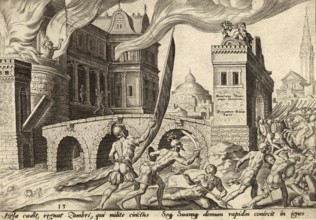 From The Disasters of The Jewish People: The Conquest of Tirzah was a significant event in the