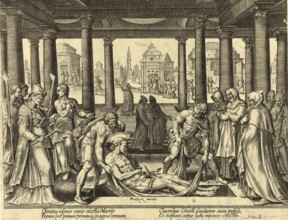 From The Disasters of The Jewish People: Stephen was one of the first deacons of the Christian