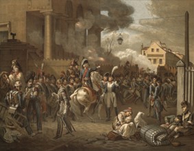 Battle of Paris on March 30, 1814, the last battle of the winter campaign of 1814. The allied