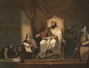 Emperor Charlemagne (768 - 814) used capitularies as central royal reform instruments to enforce