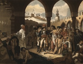 On March 11, 1799, during the Egyptian campaign, Revolutionary Wars, Napoleon Bonaparte visited