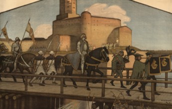 Knut Knutsson, who left Wiborg Castle in 1440, an island castle in the city of Wiborg, today