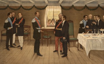 In 1863, there was a historically significant encounter between the Finnish statesman Johan Vilhelm