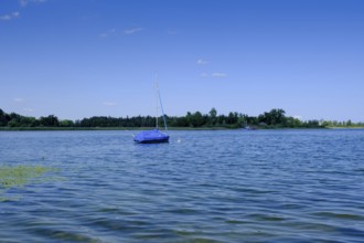 Steg am Chiemsee bei Prien, Chiemgau, Upper Bavaria, Bavaria, Upper Bavaria, Bavaria, Germany