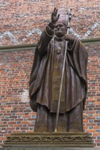 Statue of Pope John Paul II, 1920-1978, Drochobych, Ukraine