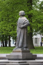 Monument to Yuri Drohobych, 1450 - 1494, philosopher, writer, doctor, rector of the University of