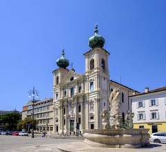 Church of St. Ignatius, Piazza della Vittoria, Gorizia, Gorizia, Gorica, Friuli-Venezia Giulia,