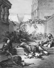 The king of Assyria resettled entire peoples, they took possession of the area of Samaria,