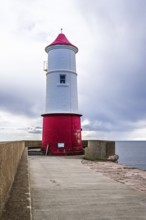 Berwick Pier and Lighthouse, Berwick-upon-Tweed, England, UK