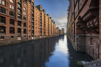 Warehouses in Hamburg's Speicherstadt, Hamburg, Germany