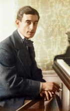 Joseph Maurice Ravel, 1875 – 1937, French composer, pianist and conductor, leading musician in