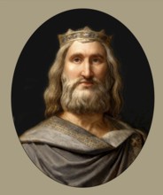 Clovis, Chlodovechus, Chlodwig I, Chlodowech, 466-511, King of the Franks of the Merovingian