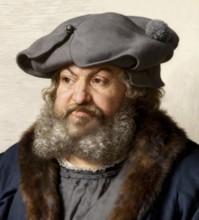Frederick III or Frederick the Wise, 1463 - 1525, Prince-elector of Saxony, digitally edited after