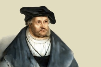 Frederick III or Frederick the Wise, 1463 - 1525, Prince-elector of Saxony, digitally edited,