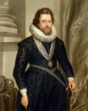 James VI and I, James Charles Stuart, 1566 – 1625, King of England, Scotland and Ireland, digitally