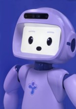 QtRobot is an expressive social robot that was developed for autistic people and speaks with a