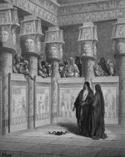 The Egyptian plagues, Moses in front of the Pharaoh, miracle, Aaron's staff becomes a snake, story,