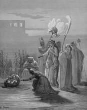 Moses wonderful preservation, Pharaoh's daughter rescues Moses from the Nile, story, exodus, second