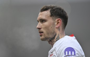 David Raum RasenBallsport RB Leipzig RBL (22) portrait Football Bundesliga, Voith-Arena,