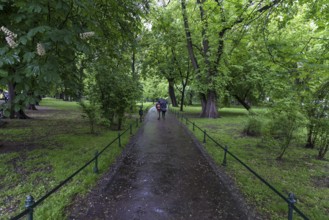 Park in Kraków, Poland