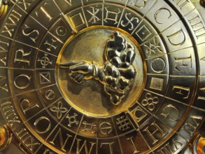 Porta-Scheibe, replica of the mysterious cipher disk designed by Giovanni Porta in 1563, Paderborn,