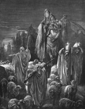 First book of Moses, chapter 46, verse 1, Jacob moves to Egypt with everything that belongs to him,